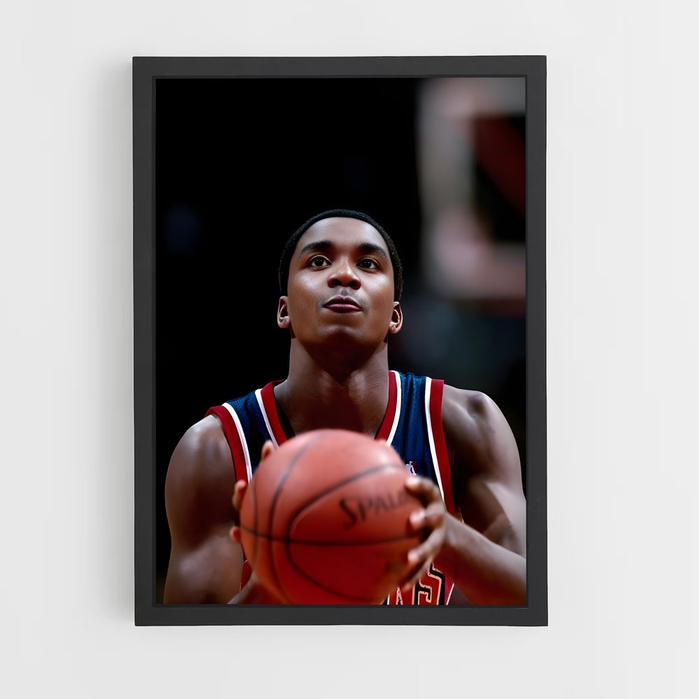 Poster Isiah thomas inonder – affiche Basketball (vue 2)
